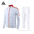 Personalizado seu logotipo tracksuit homens equipados jogging wear